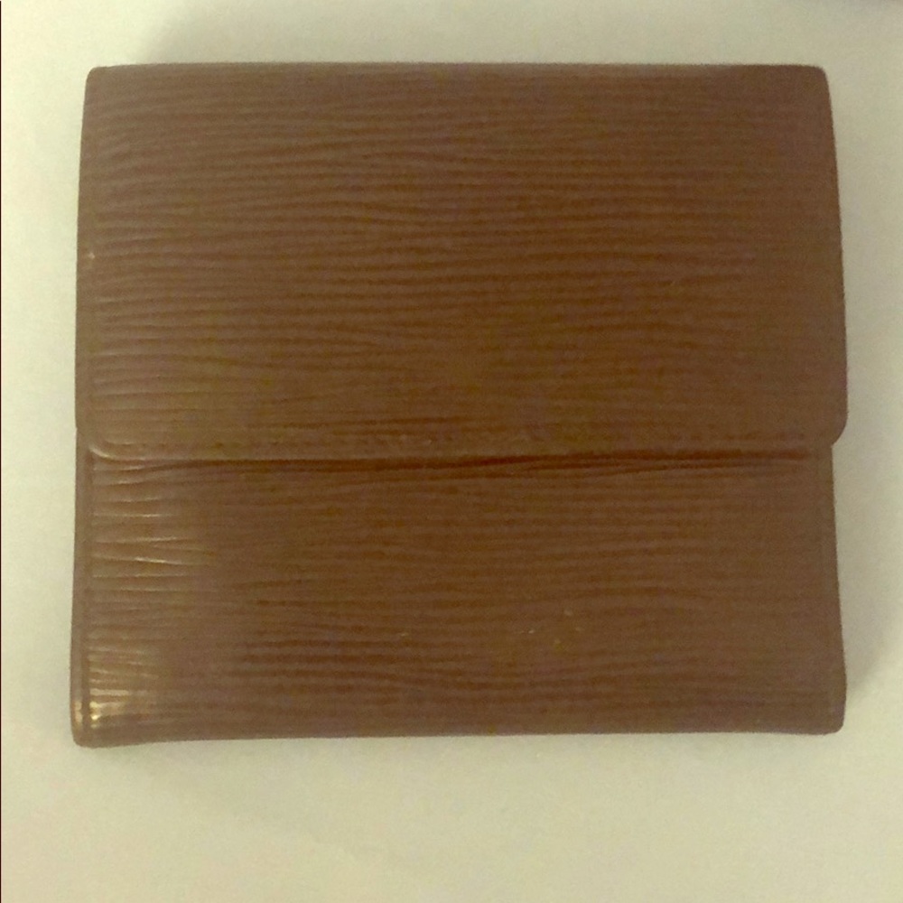 Louis Vuitton Epi Black Trifold Wallet